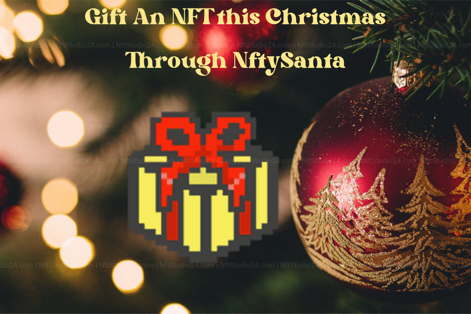 NftySanta Gift Wraps NFTs For Sending Them As A Christmas Gift.