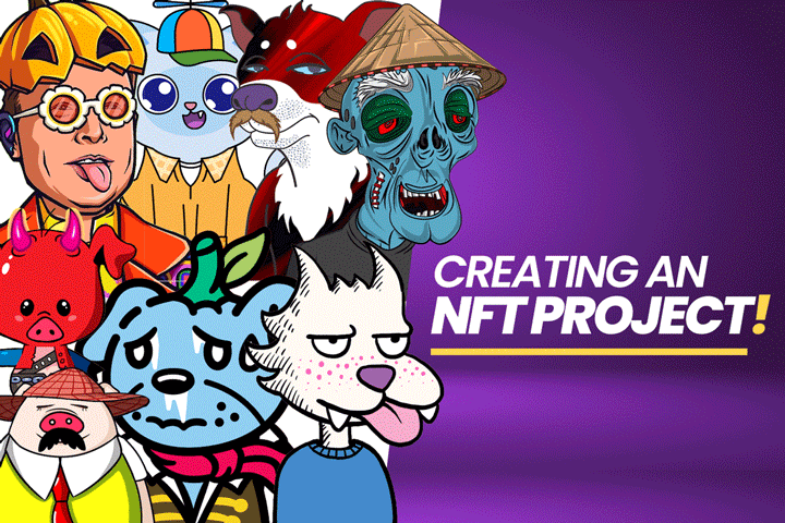 Creating An NFT Project, an NFT project