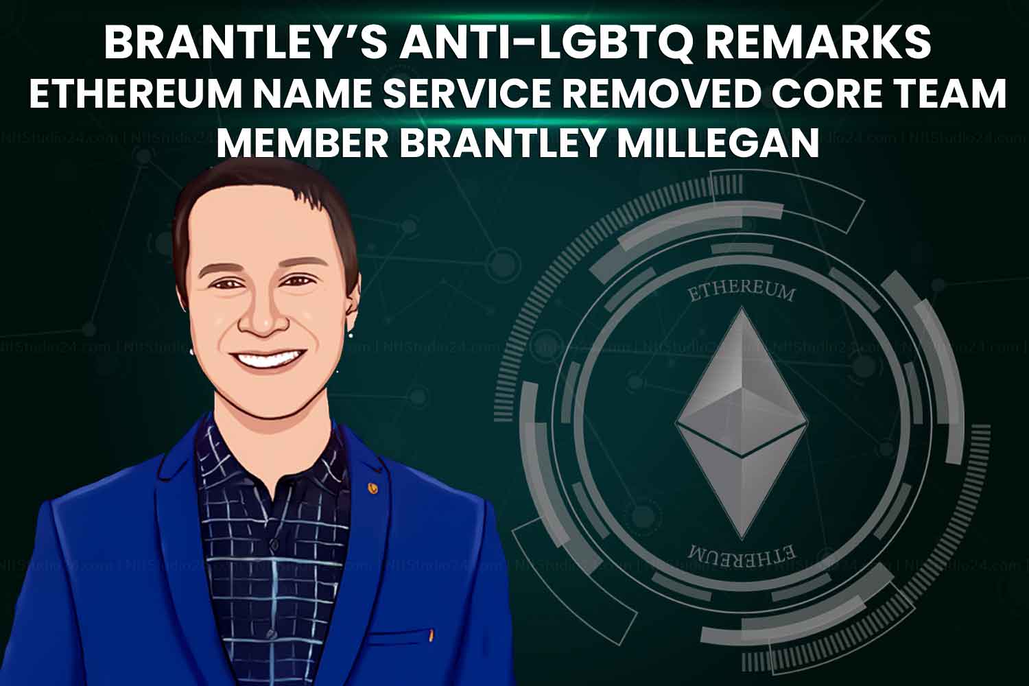 Core Team Member Brantley Millegan Removed From Ethereum Name Service