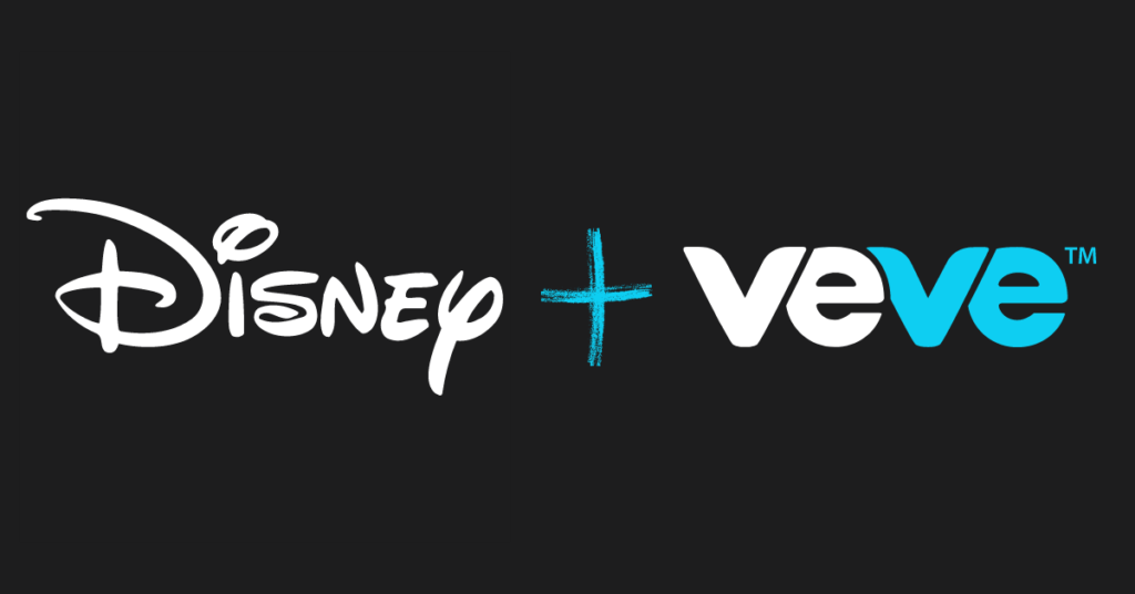Disney partnership with VeVe, Disney officially partners with VeVe, Disney NFTs, Disney NFT, Disney, NFT, VEVE, VEVE NFT, https://www.veve.me/promotion