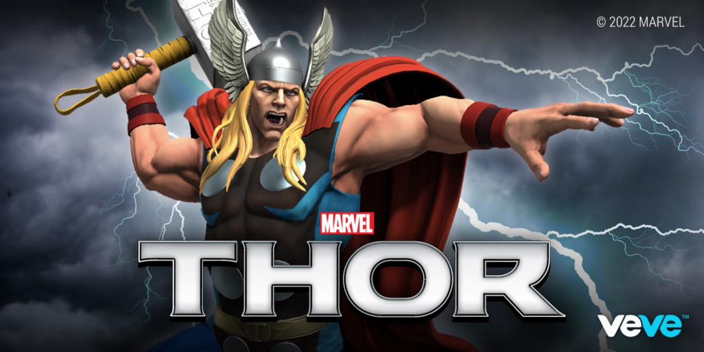 Thor NFT, Marvel Thor NFT,, Thor Disney NFT, Marvel Studios Thor, Marvel Studios Thor NFT