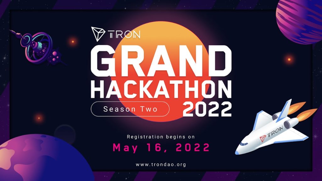 TRON Grand hackathon 2022, TRON Grand hackathon, TRON, TRON Coin, TRON Price, TRON news, TRON news update, blockchain, crypto, crpto news