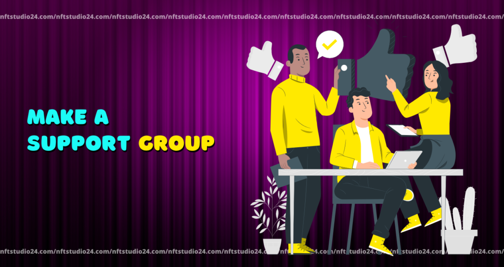 nft promotion support group