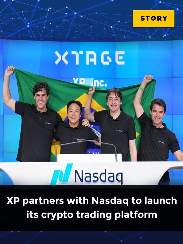 XP partners with Nasdaq to launch its crypto trading platform