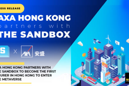 AXA Hong Kong partners with The Sandbox to become the first insurer in Hong Kong to enter the metaverse