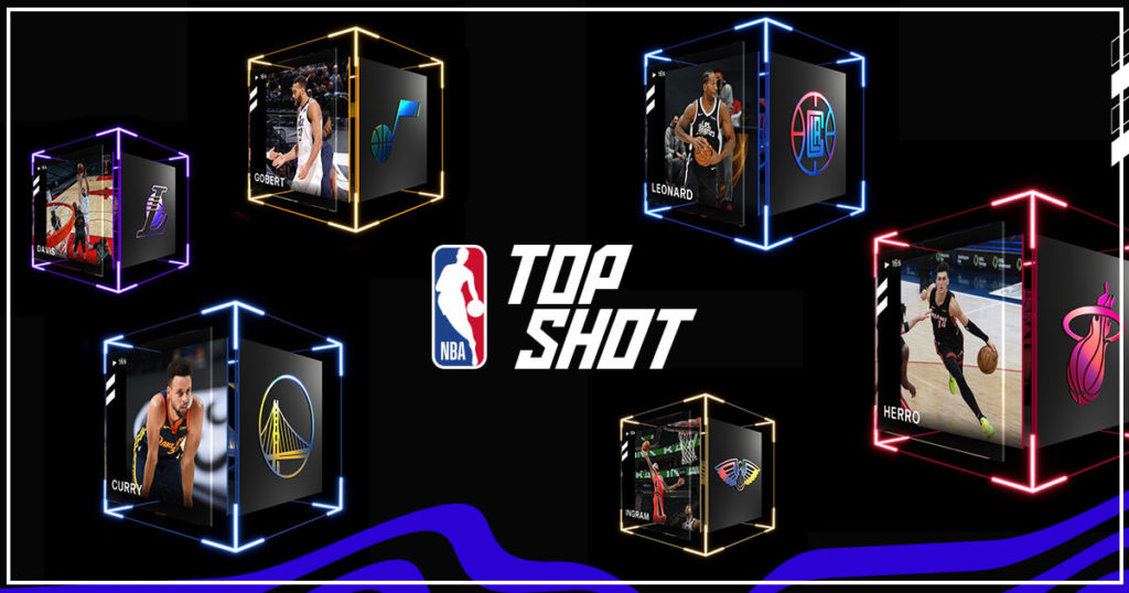 NBA Top Shot trading cards