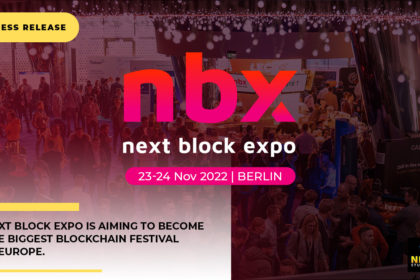 Next Block Expo is aiming to become the biggest blockchain festival in Europe