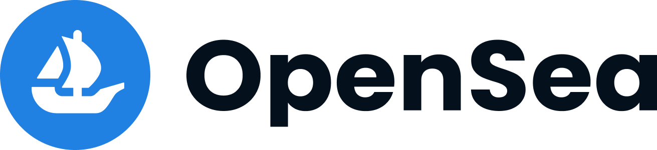 OpenSea Full Logo dark