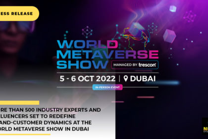 the World Metaverse Show in Dubai on October 5 6 2022