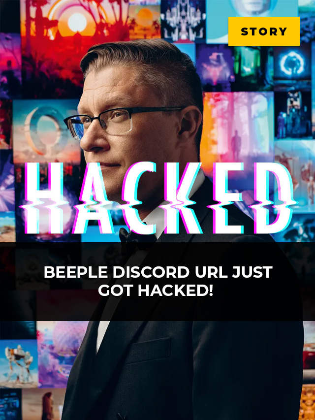 Beeple Discord URL just got Hacked