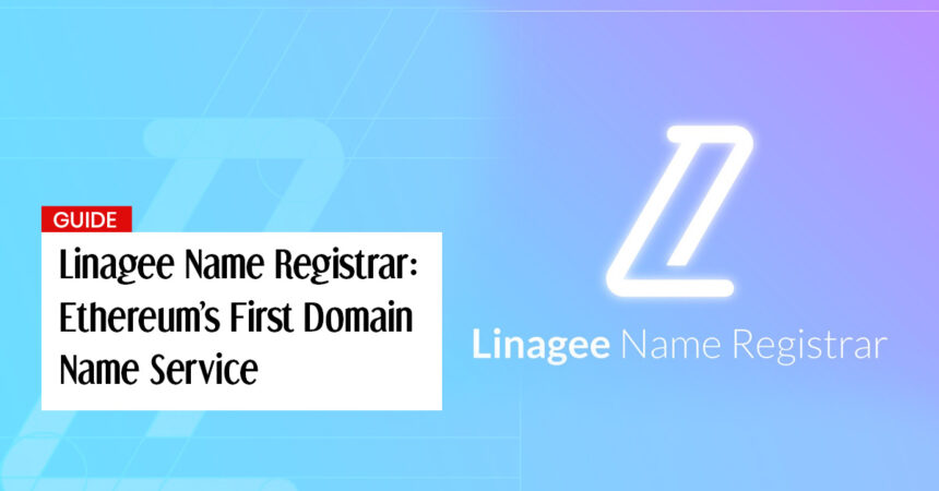 Linagee Name Registrar Ethereums First Domain Name Service 1