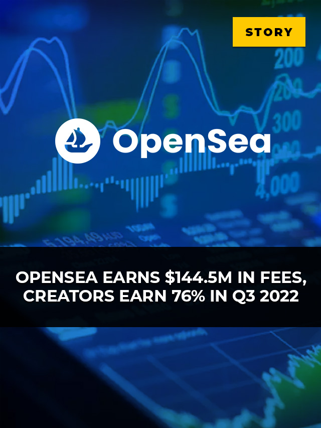 Opensea earns 144