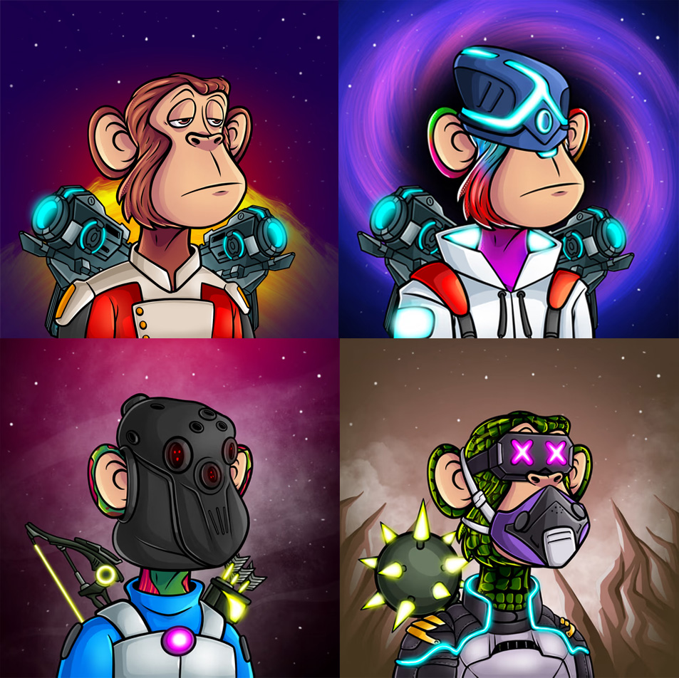 Apes in space NFT