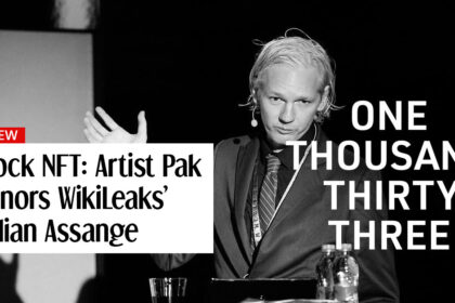 Clock NFT Artist Pak honors WikiLeaks Julian Assange 1