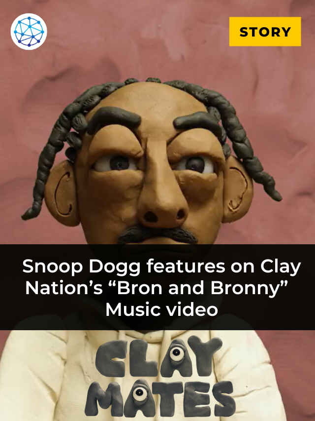 Snoop Dogg features on Clay Nations Bron and Bronny Music video
