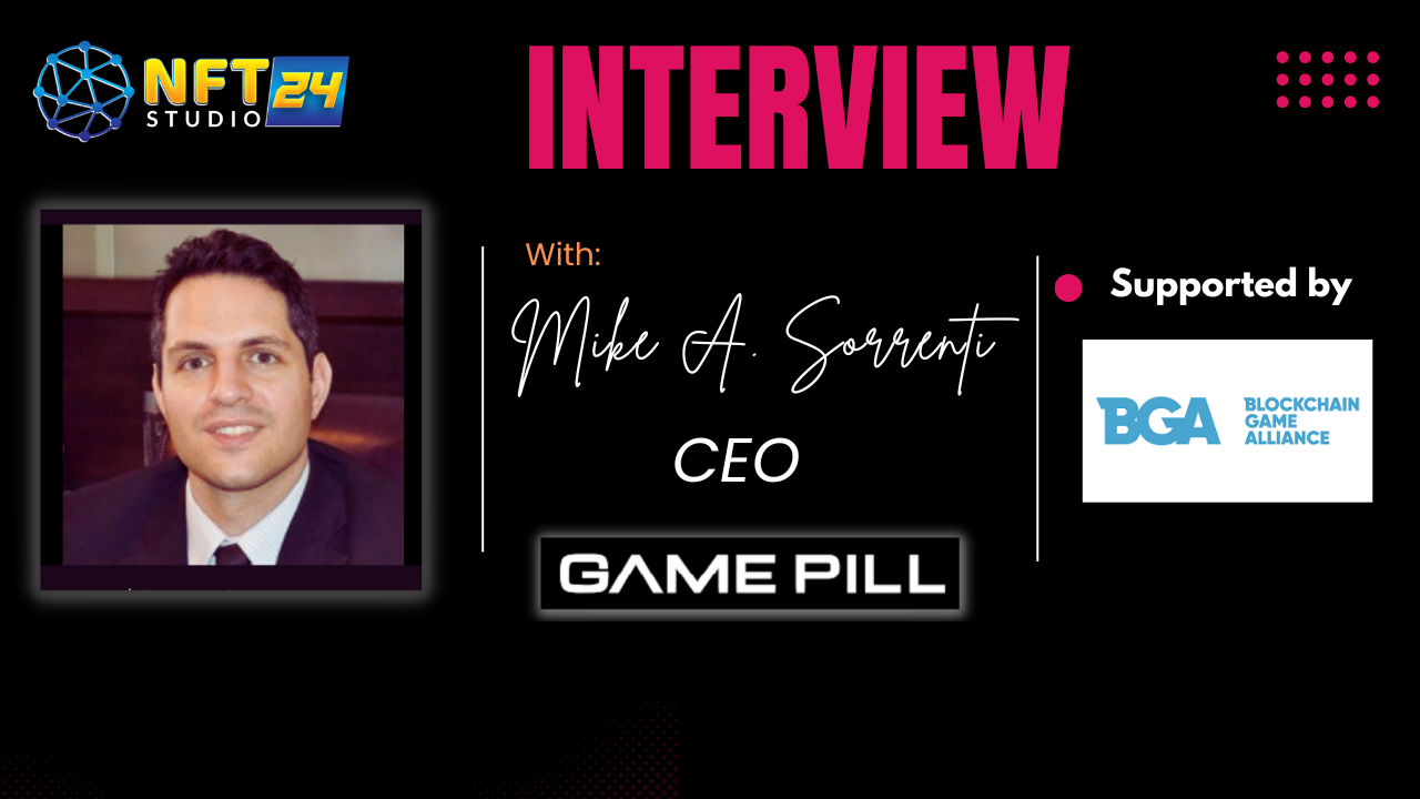 Mike A. Sorrenti, the CEO of Gamepill