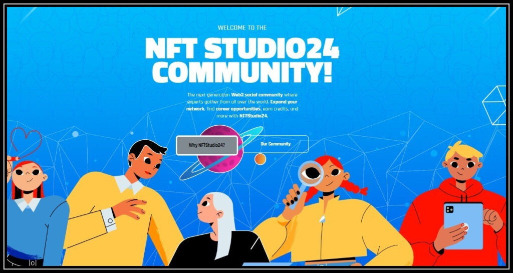 NFTStudio24 Community Portal
