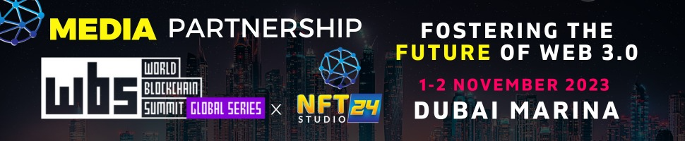 Nftstudio24 media partnership with wbs world blockchain summit global series