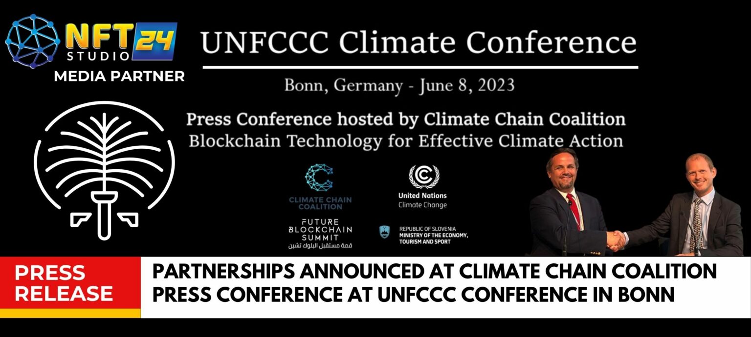 Partnerships Announced at Climate Chain Coalition Press Conference at UNFCCC Conference in Bonn