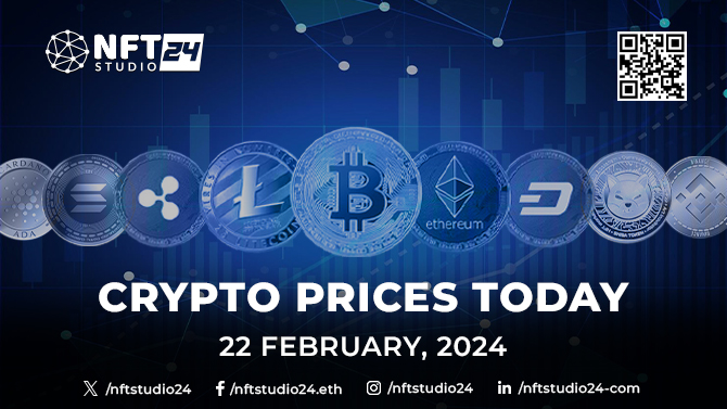 Crypto Prices 22 Feb