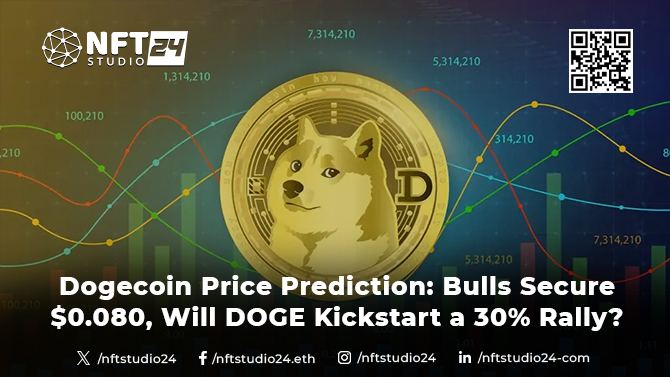 Dogecoin Price Prediction: Bulls Secure $0.080, Will DOGE Kickstart a 30% Rally?