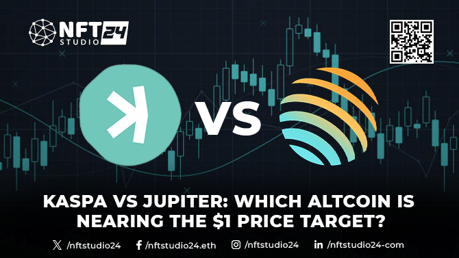 KASPA vs JUPITER Which Altcoin is Nearing the $1 Price Target
