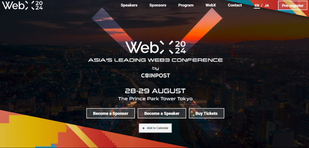Webx 2024 event